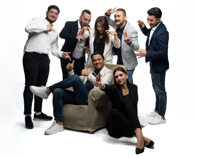 L’équipe Profil Invest réunie pour une photo de groupe